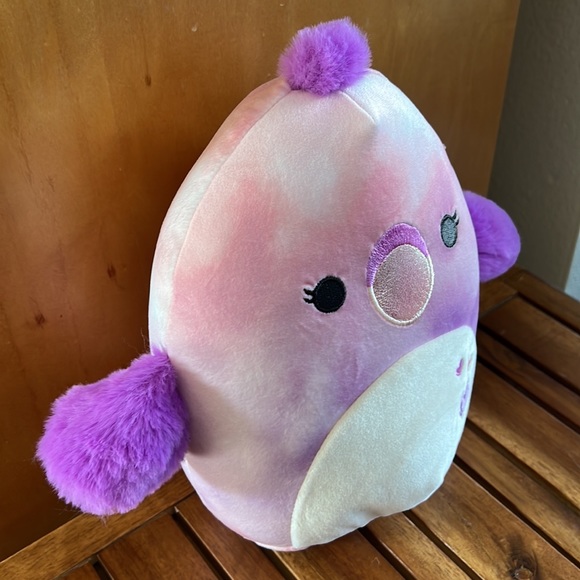 *CROSS LIST* NWT FTM 8” Shimi Valentine’s Day Parrot Bird Parakeet Squishmallows - Picture 2 of 7